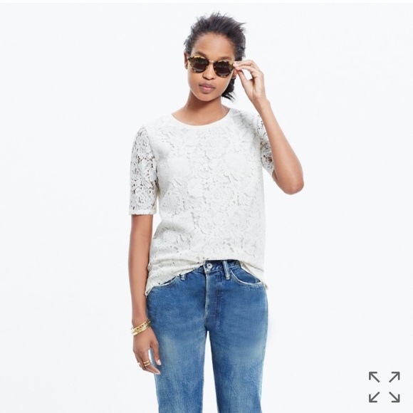 Madewell Tops - Madewell lace blouse